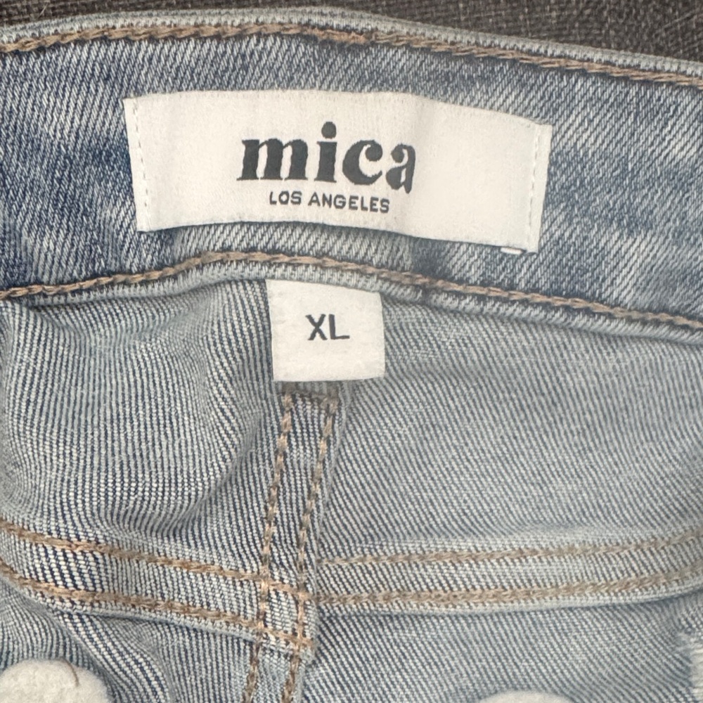 Distressed Denim Women Shorts - Picture 9 of 12